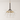 Luminária Pendente Moderno Clássico Globo Bolas Vidro Metal Netun - Marrom e Dourado / Ø65cm - ORNE™