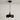Luminária Pendente Moderna Minimalista Industrial Metal Flash - Ø16cm / Preto / Branco Neutro (4000K) - ORNE™
