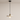 Luminária Pendente Moderna Minimalista Industrial Metal Flash - Ø20cm / Cinza / Branco Neutro (4000K) - ORNE™