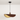 Luminária Pendente Moderna Minimalista Acrílico Vivera - Acrílico e Alumínio / 1 Lâmpada / Ø35cm / Marrom - ORNE™