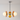 Luminária Pendente Moderna Minimalista Metal Acrílico Sirius - 3 Lâmpadas / Laranja / Acrílico e Alumínio - ORNE™