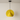 Luminária Pendente Moderno Minimalista Pizzo - Amarelo - ORNE™