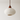 Luminária Pendente Moderna Minimalista Cerâmica Vaeo - Cerâmica, Madeira e Alumínio / C / Ø23x16,5xm - ORNE™