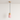 Luminária Pendente Moderna Minimalista Clips - Rosa e Natural - ORNE™