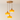 Luminária Pendente Moderna Minimalista Vidro Madeira Pumpkin - D / Laranja / Branco Quente (3000K) - ORNE™