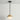 Luminária Pendente Moderno Minimalista Mármore Travertino Vidro Globo Dukem — ORNE