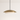 Luminária Pendente Moderna Minimalista Metal Baha - Dourado e Branco / Branco Quente (3000K) - ORNE™