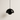 Luminária Pendente Moderno Minimalista LED Moon - Preto / Branco Quente (3000K) - ORNE™