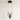Luminária Pendente Moderna Minimalista Metal LED Bride - Preto / Branco Quente (3000K) - ORNE™