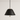 Luminária Pendente Moderno Minimalista Levi - Preto / Ø28cm / Branco Quente (3000K) - ORNE™