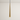 Luminária Pendente Moderna Minimalista Metal Cristal Tubo Gota Shine - Cobre / 40cm / 5W | Branco Quente (3000K) | Níquel Escovado - ORNE™