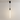 Luminária Pendente Moderna Minimalista LED Metal Acrílico Tazia - Ø8x55cm / Preto / Branco Quente (3000K) - ORNE™