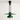 Luminária Pendente Moderna Minimalista Metal Zion Colors - Ø40cm / Verde / Branco Quente (3000K) - ORNE™