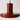 Luminária Pendente Minimalista Vidro Metal Sarge - Ø45cm / Vermelho / Alumínio - ORNE™