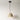 Luminária Pendente Moderna Minimalista Resina Gondze Lumi - Ø32x30cm / Bege / Resina e Alumínio - ORNE™