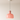 Luminária Pendente Moderna Minimalista Vidro Luma - Rosa - ORNE™