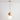Luminária Pendente Moderno Minimalista Vidro Mármore Travertino Globo Gelemso — ORNE