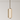 Luminária Pendente Moderna Minimalista LED Vidro Metal Asher - 1 Lâmpada / Branco Quente (3000K) - ORNE™