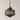 Luminária Pendente Moderna Minimalista Metal Vidro Canelado Avlon - Fumê - ORNE™