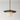 Luminária Pendente Moderna Minimalista Metal Dion - Latão / Ø25cm - ORNE™