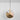 Luminária Pendente Moderno Minimalista Vidro Metal Dourado LED Flagey — ORNE