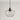 Luminária Pendente Moderno Minimalista Fox - Incolor / Ø22cm - ORNE™