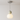 Luminária Pendente Moderna Minimalista Metal Vidro Gatit - Bege e Branco / Branco Quente (3000K) - ORNE™
