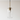 Luminária Pendente Moderna Minimalista Vidro Incolor Metal Dourado Glazz - Modelo A / Ø15cm / Dourado / Vidro Incolor - ORNE™