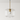 Luminária Pendente Moderna Minimalista Vidro Incolor Metal Dourado Glazz - Modelo G / Ø24cm / Dourado / Vidro Incolor - ORNE™