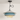 Luminária Pendente Moderna Minimalista Metal Vidro Color Fuy - Cinza e Azul - ORNE™