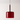 Luminária Pendente Moderno Minimalista Vidro Klaus - Vermelho / Ø14cm - ORNE™