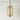 Luminária Pendente Moderno Minimalista Vidro Metal Globo LED Âmbar Knot — ORNE