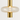 Luminária Pendente Moderna Minimalista LED Vidro Mira - Ø21x63cm / Dourado - ORNE™