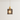 Luminária Pendente Moderna Minimalista Vidro Nervi - Fumê e Dourado / Vidro e Latão / 9x13cm / Retângulo - ORNE™