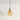 Luminária Pendente Moderno Minimalista Vidro Sienna - Âmbar / Ø11cm - ORNE™