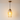 Luminária Pendente Moderna Minimalista LED Vidro Metal Sigatto - Âmbar / Branco Quente (3000K) - ORNE™