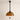 Luminária Pendente Minimalista Acrílico Vigil - Ø30x38cm / Marrom - ORNE™