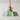 Luminária Pendente Moderna Minimalista Vidro Color French - Verde / Branco Quente (3000K) - ORNE™