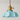 Luminária Pendente Moderna Minimalista Vidro Color French - Azul / Branco Quente (3000K) - ORNE™