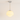 Luminária Pendente Moderna Minimalista Metal Vidro Nore - Bege / Ø23x21cm - ORNE™