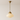 Luminária Pendente Moderna Minimalista Vidro Rigee - Ø38x55cm / Dourado - ORNE™