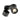 Luminária Plafon de Teto Moderna Sobrepor Spot Direcionável LED Rank - Preto / 18W / Metal / Branco Quente (3000K) - ORNE™