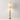 Luminária de Piso Retrô Minimalista Metal Madeira Tecido Visby