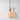 Luminária Pendente Clássica Minimalista Metal Cerâmica Hochet