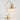 Luminária de Mesa Clássica Minimalista Metal Cristal Benenitra