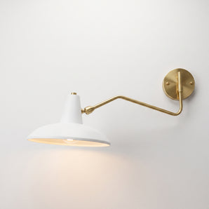 Luminária Arandela Retrô Minimalista Metal Piton