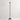Luminária de Piso Minimalista Metal PVC Venzone