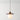 Luminária Pendente Moderna Minimalista Madeira Vidro Cailloux