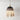 Luminária Pendente Moderna Minimalista Metal Tecido Madeira Santhia