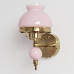 Luminária Arandela Retrô Minimalista Metal Vidro Balvi